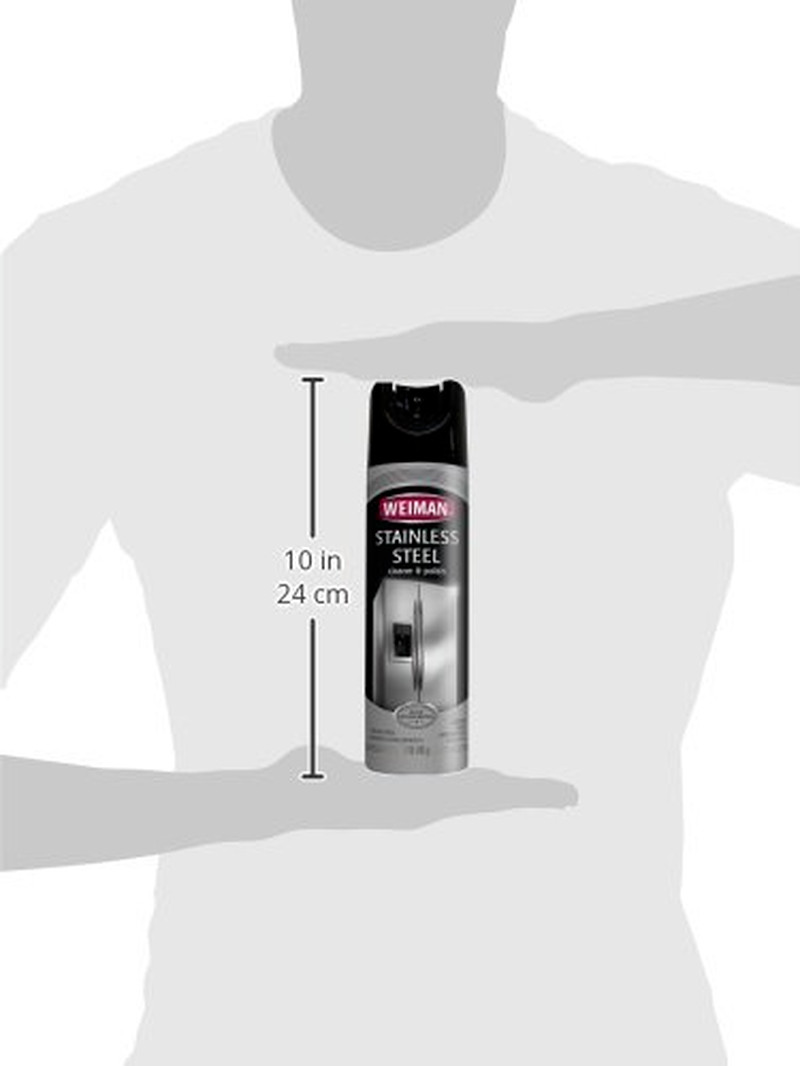 Weiman Stainless Steel Cleaner & Polish, 17 fl oz 75% More Trusted Brand