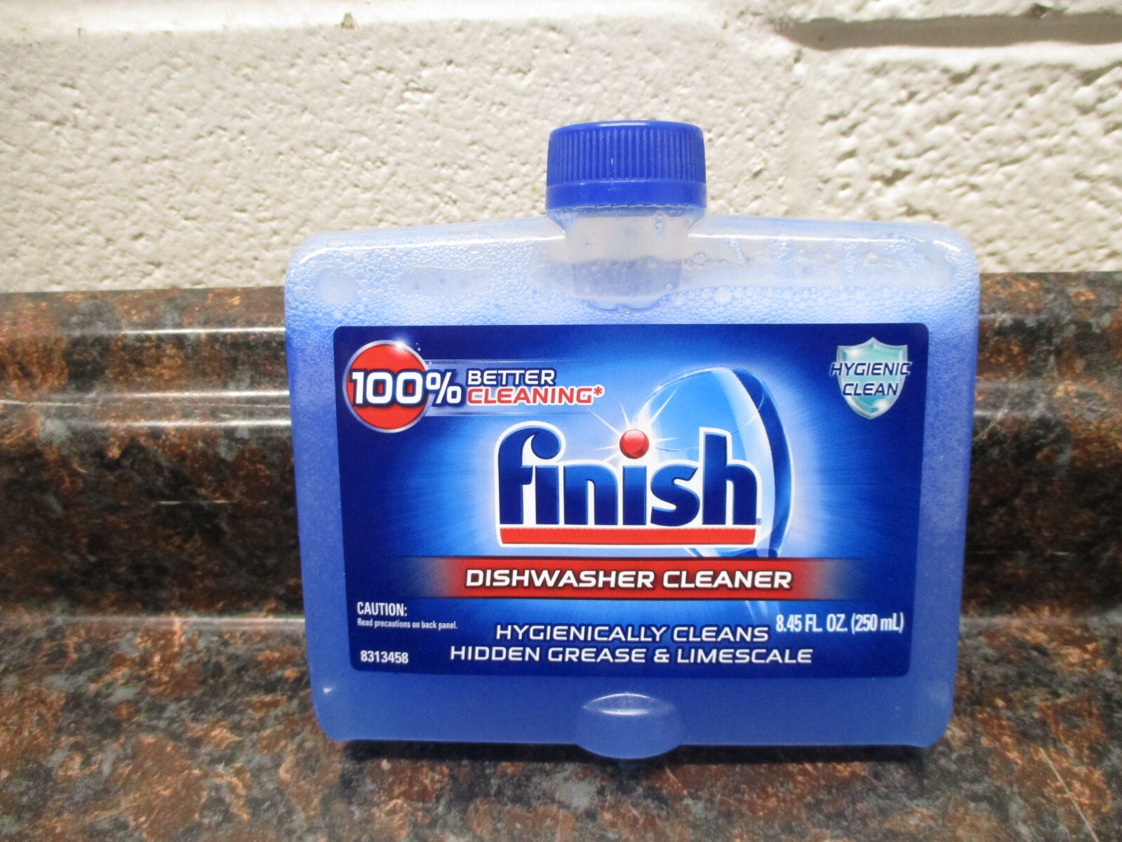 CASE OF 6 X 8.45 FL.OZ FINISH DISHWASHER CLEANER 95315 83113458 FREE SHIPPING