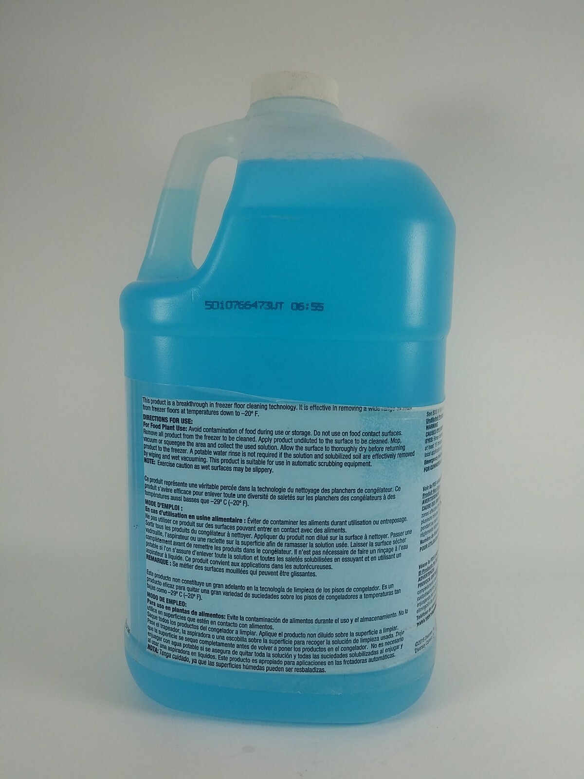Diversey 948030 Freezer Floor Cleaner,1 Gal.,Blue