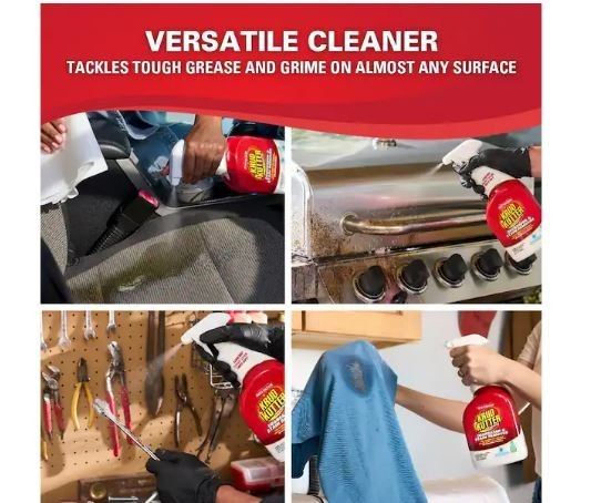 1 Quart Liquid Cleaner and Degreaser for Grease on Multisurfaces