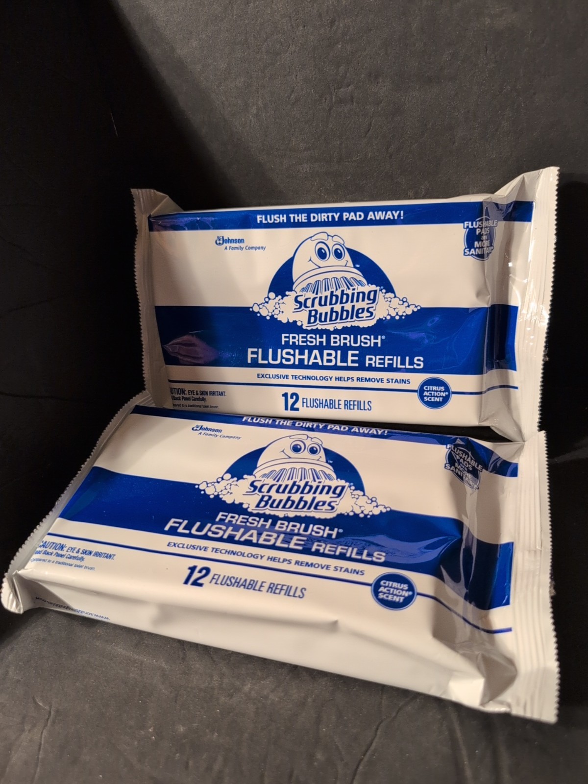 Lot Of 3 Scrubbing Bubbles 10 Per Pack. Refill Citrus Scent🚽 Toilet Cleaner 🚽