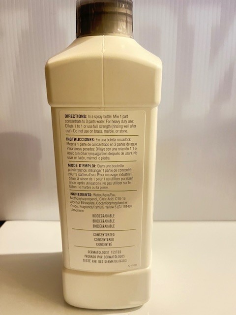 Amway Home Bathroom Cleaner Refill – 1 Liter Bottles NEW