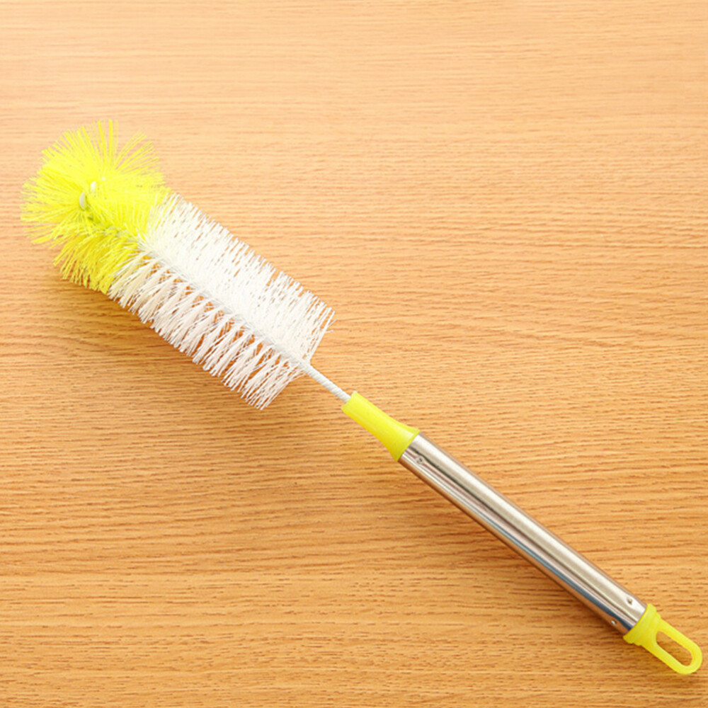 Bottle Scrub Brush Brushes for Cup with Long Handle Feeding