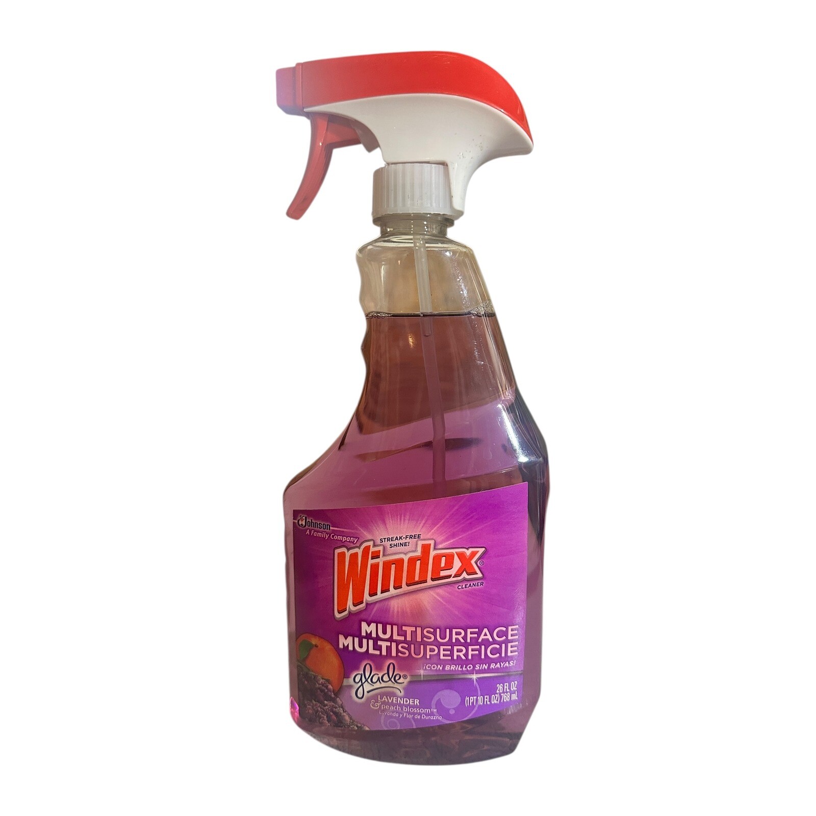 Windex Multisurface Cleaner Glade Lavender Peach Blossom 26 oz Discontinued