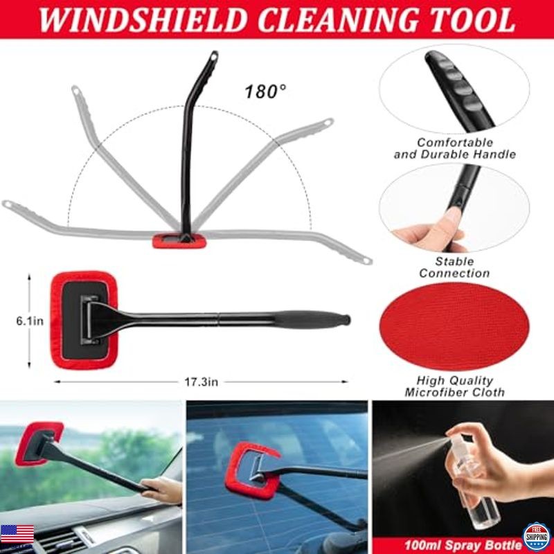 16Pcs Car Wash Kit Foam Gun Brushes Towels Interior Exterior Detailing Set