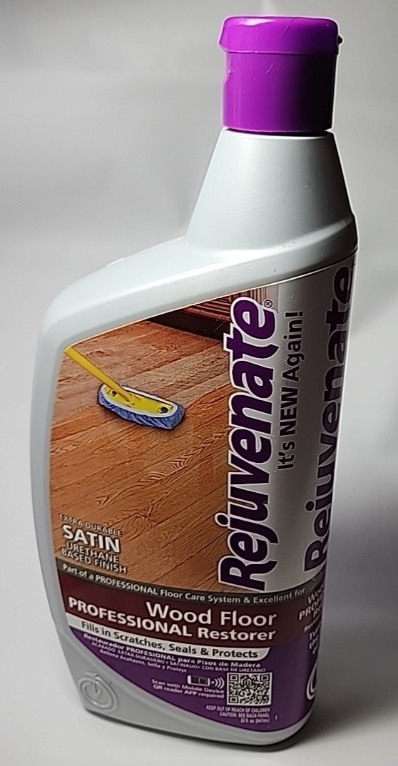 Rejuvenate Professional Wood Floor Restorer 32oz Satin Finish Polishing Formula