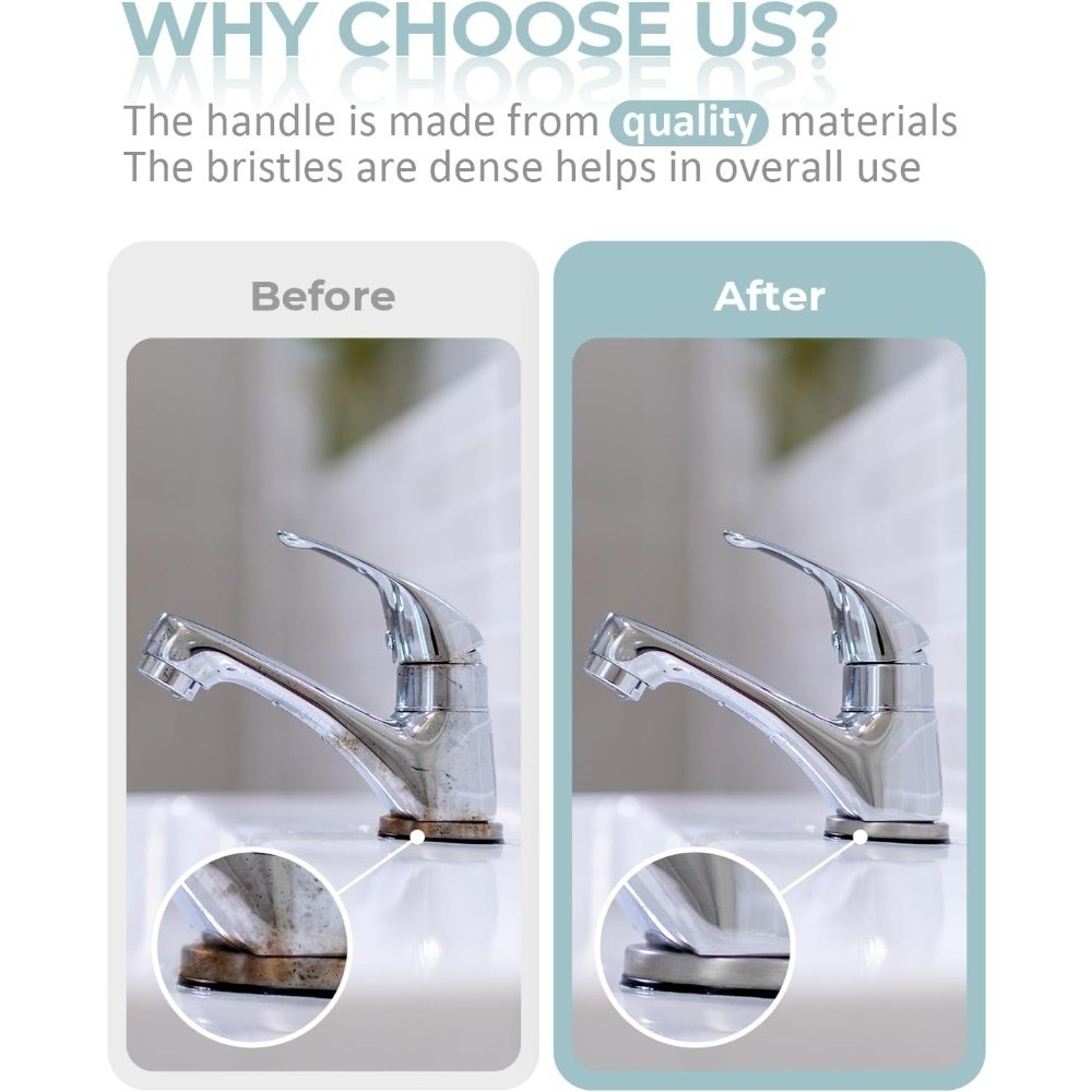 Crevice Cleaning Brush – Grout Scrub Brush, House Cleaning Supplies, Gap
