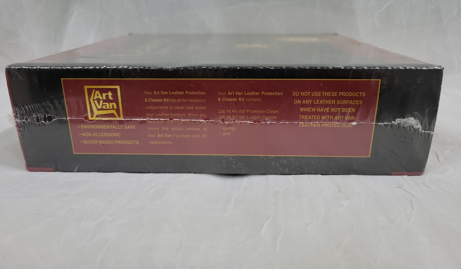 Art Van Leather Protection & Cleaning Kit Liquid Furniture NEW Factory Sealed