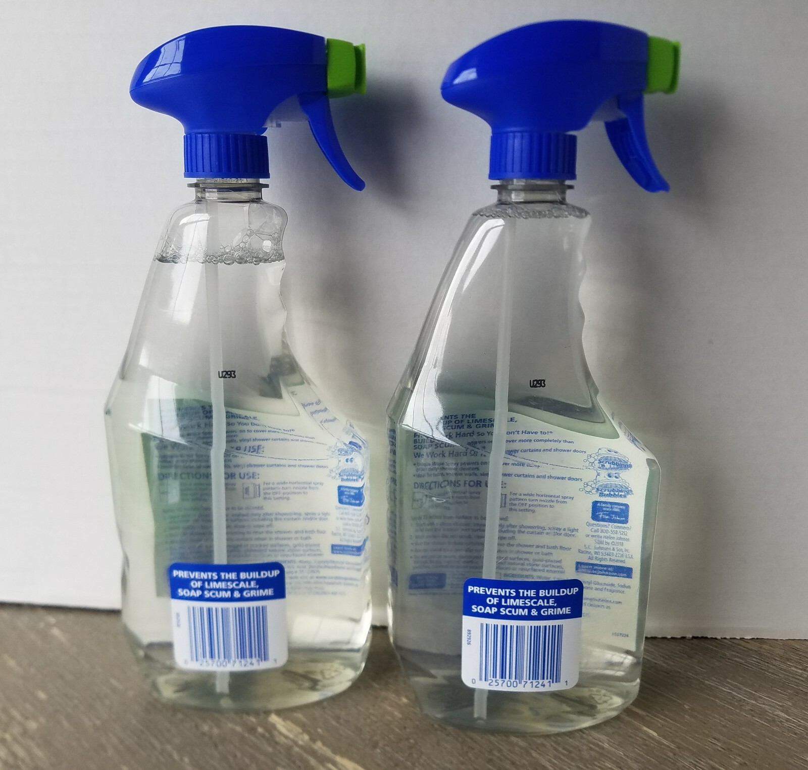 Lot of Two Scrubbing Bubbles Daily Shower Cleaner (32 FL. oz) *Brand New