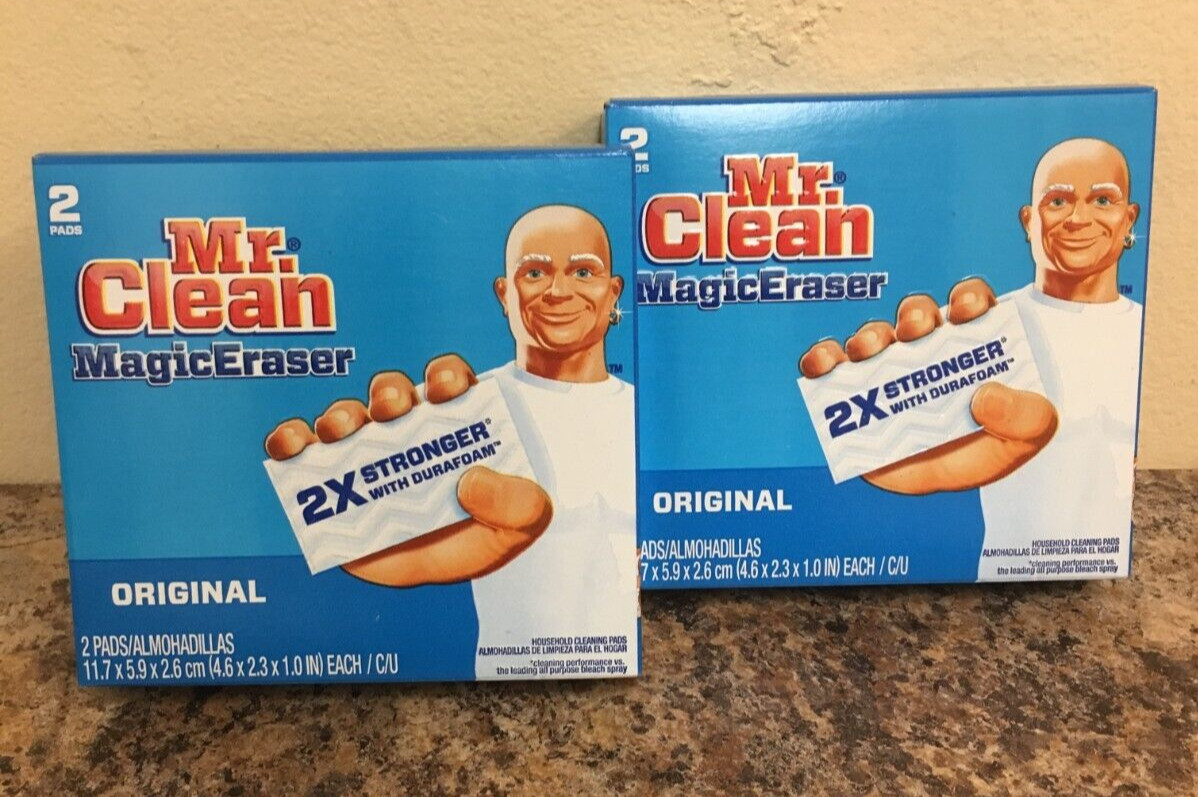 Mr. Clean 80370016 Original Magic Eraser–Two 2 Pks