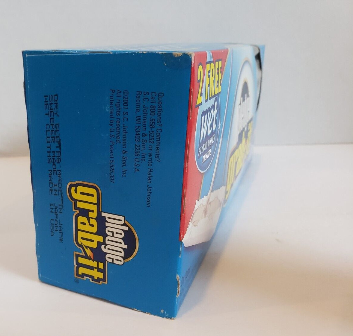 Pledge Grab-it Sweeper, 10 Dry Cleaning, 12 Vinegar Wet Cloths Vintage Floor Fan