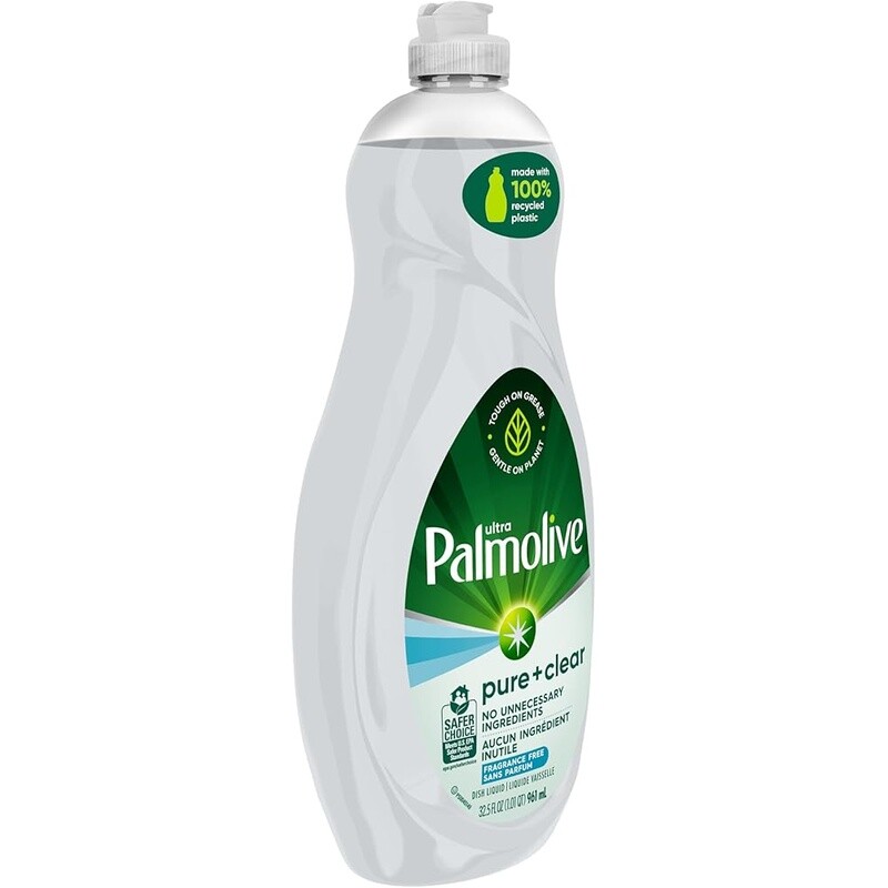 Ultra Dishwashing Liquid Dish Soap, Pure + Clear