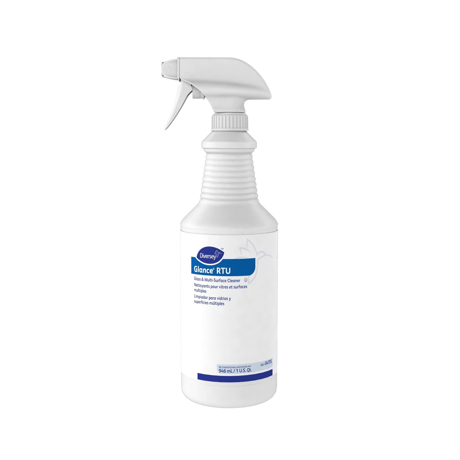 Diversey Glance Glass and MultiSurface Cleaner 32 oz, 12 Count