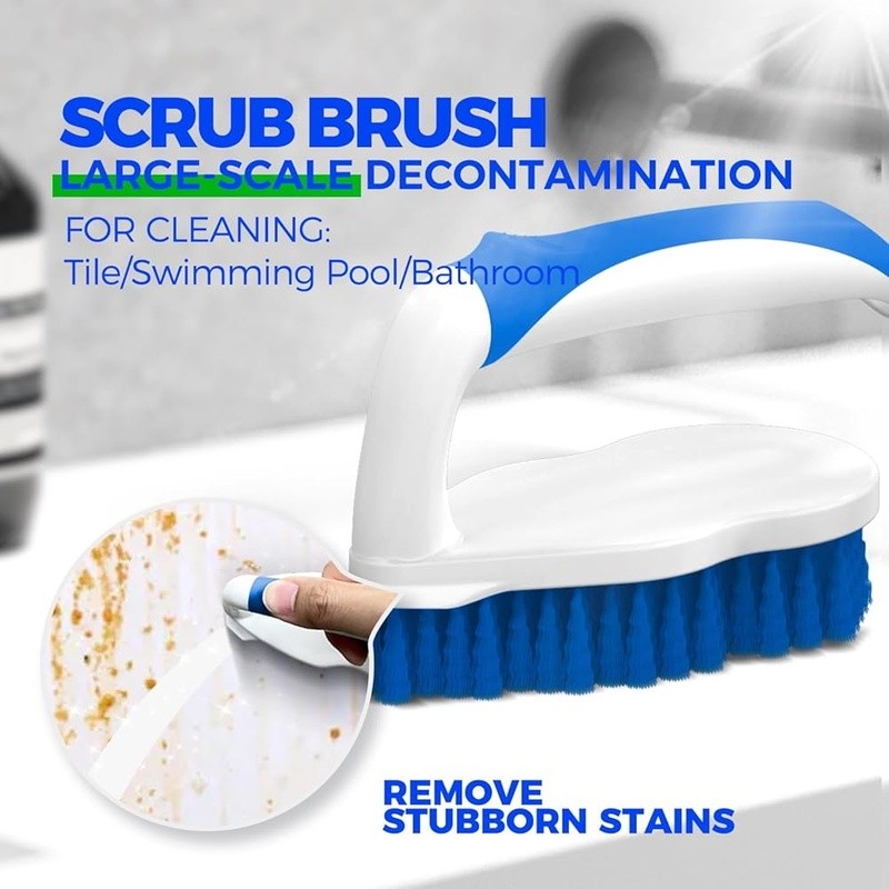 Grout Cleaning Brushes Set 7 Pack Multi Surface Scrub Brush Tile Gap Cleaner New