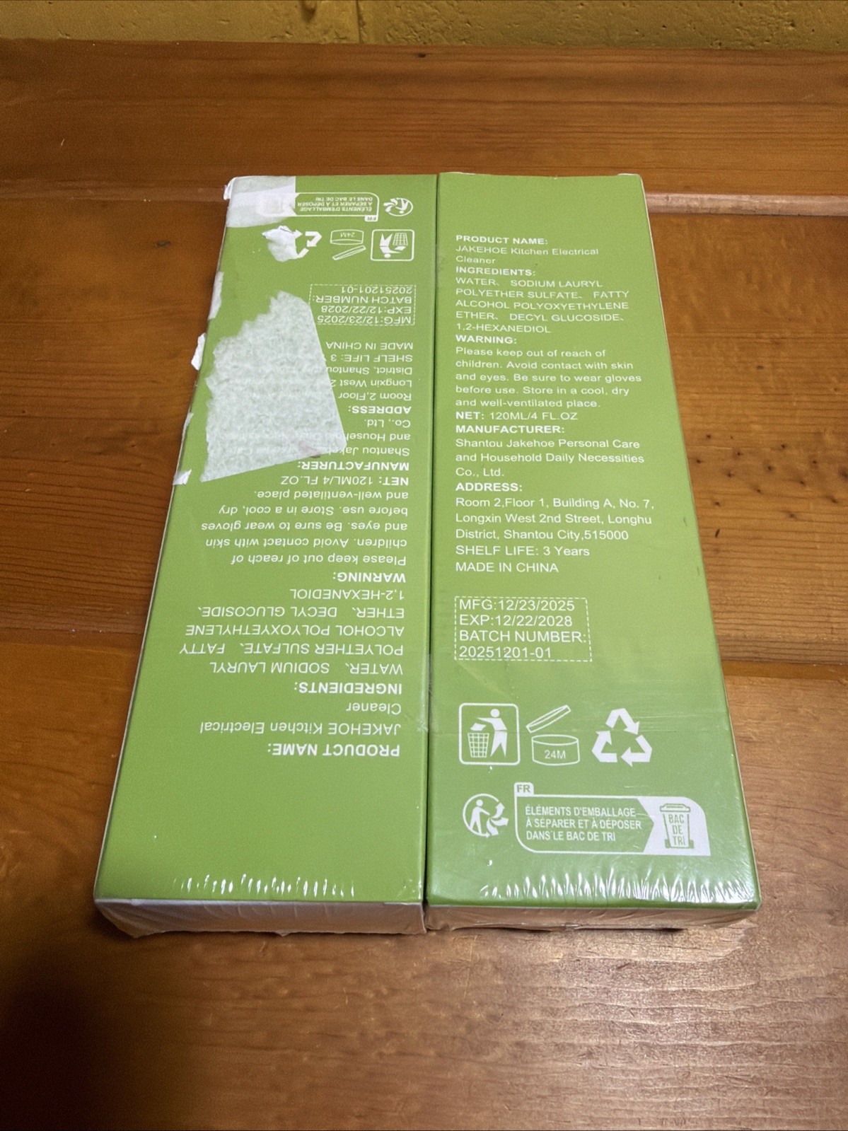 2- Jakehoe Kitchen Electrical Cleaner-4FL.Oz. Each. Please See Pictures New Seal