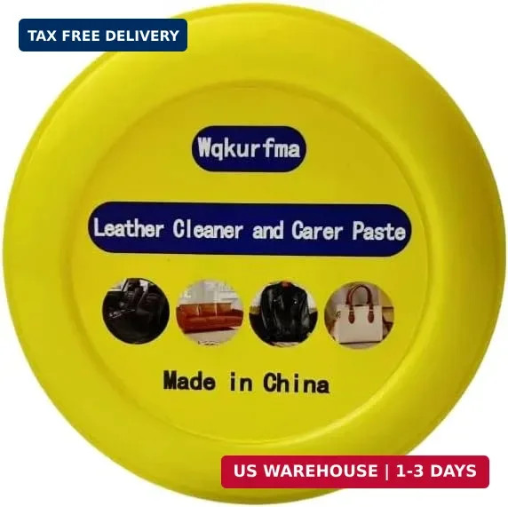 Leather Cleaner and Care Cream,7 OZ Leather Cleaner for Car Interior,Leather Con