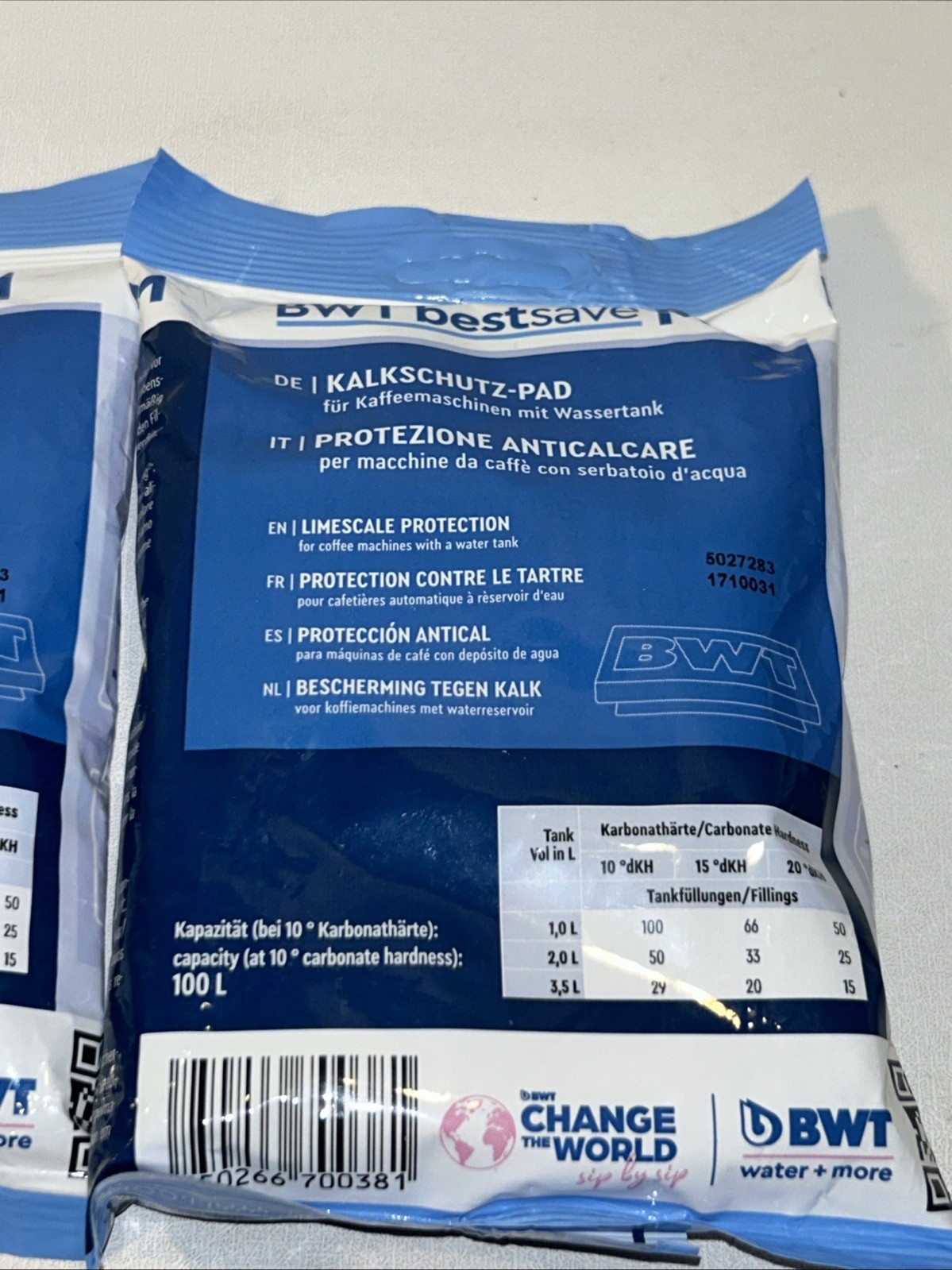 2 Sealed Bestsave M Limescale Remover For Coffee Machines