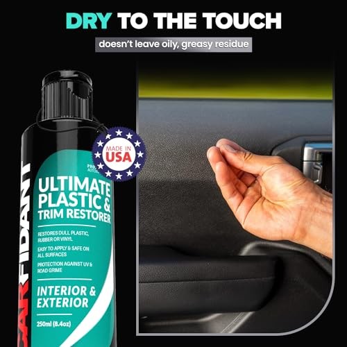 Plastic Restorer for Cars – Refreshes Faded Plastic Restorer – 8.4 fl oz