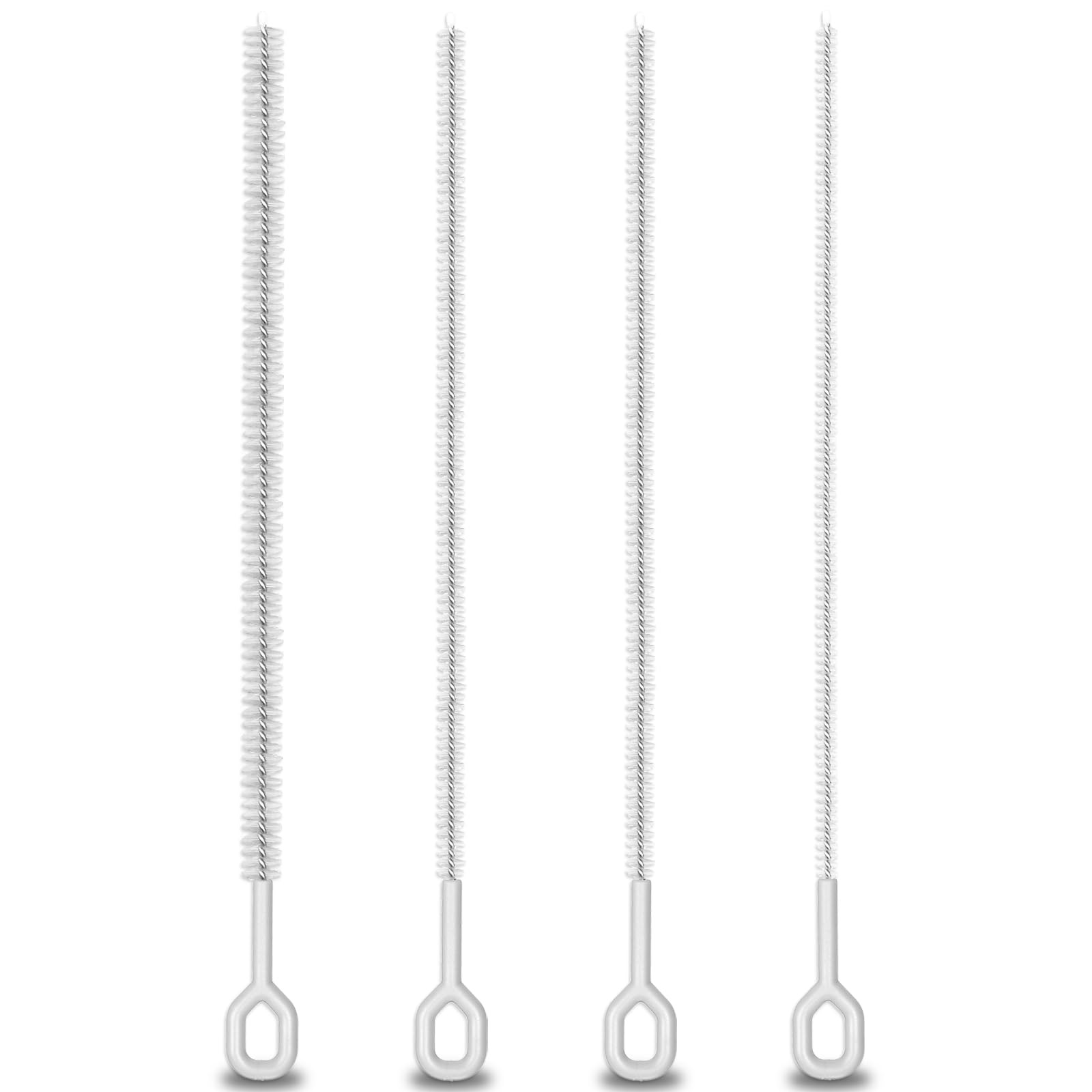 Heavy Duty Straw Cleaner Brush – 4 Pack 12.6 Inch Flexible Full-Cover Brushes…