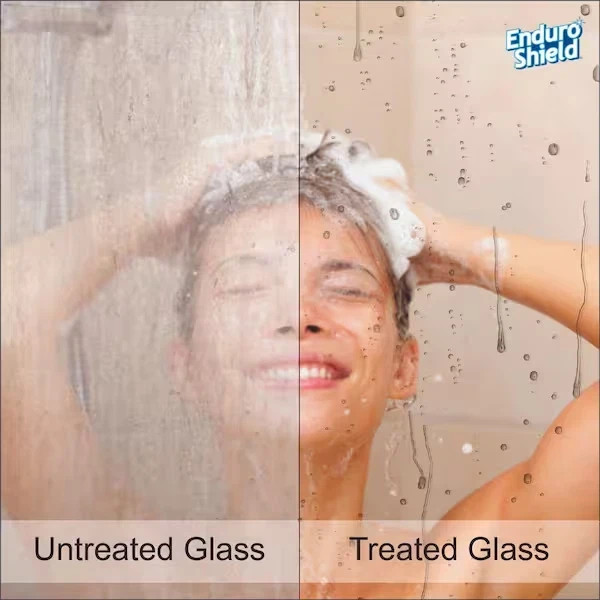 Enduroshield Glass Showers Treatment Kit 2-Oz Coating 4.2-Oz Cleaner Bathroom