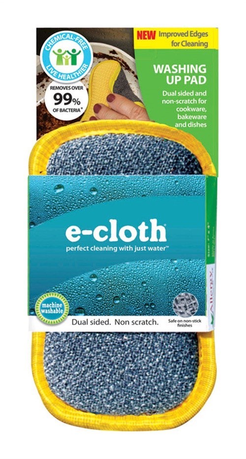 E-Cloth Washing Up Medium Duty Scrubbing Pads For All Purpose 6 ” L (5-Pack)