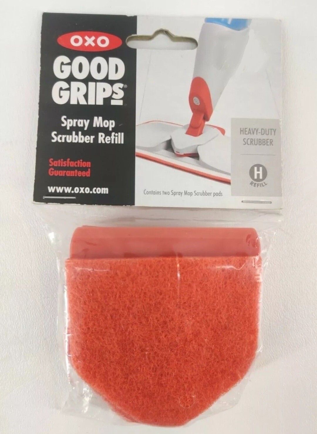 (3 Packs) OXO Good Grips Spray Mop Scrubber Refills