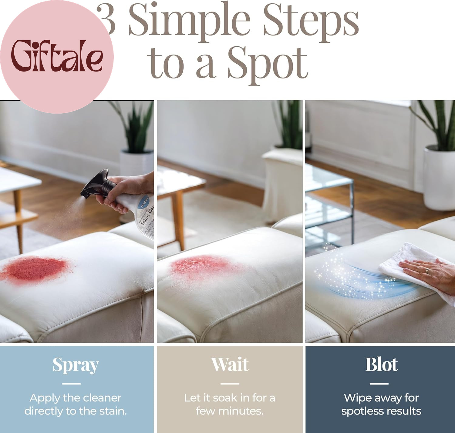 ® Fabric Cleaner Professional Strength, Deeply Penetrates Water Safe Fabric & Fi