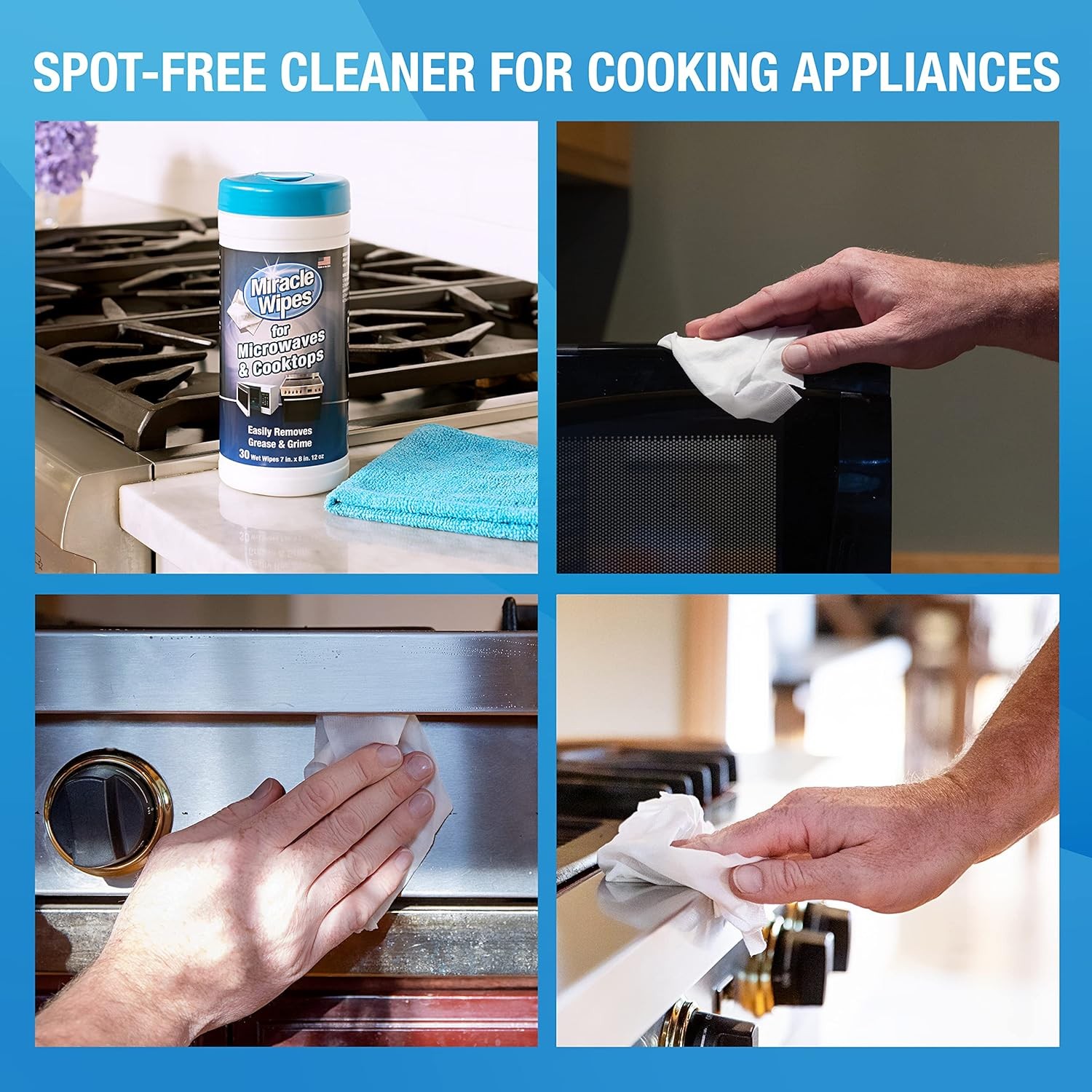Microwaves & Cooktops Easily Removes Food & Grime Buildup Safe & Convenient
