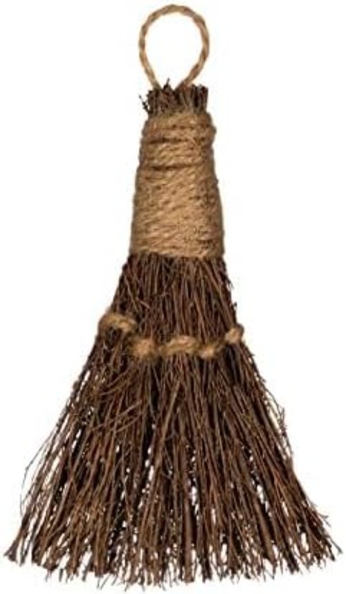 6in Mini Cinnamon Broom with Natural Fragrance – Ideal Rustic Home Accent