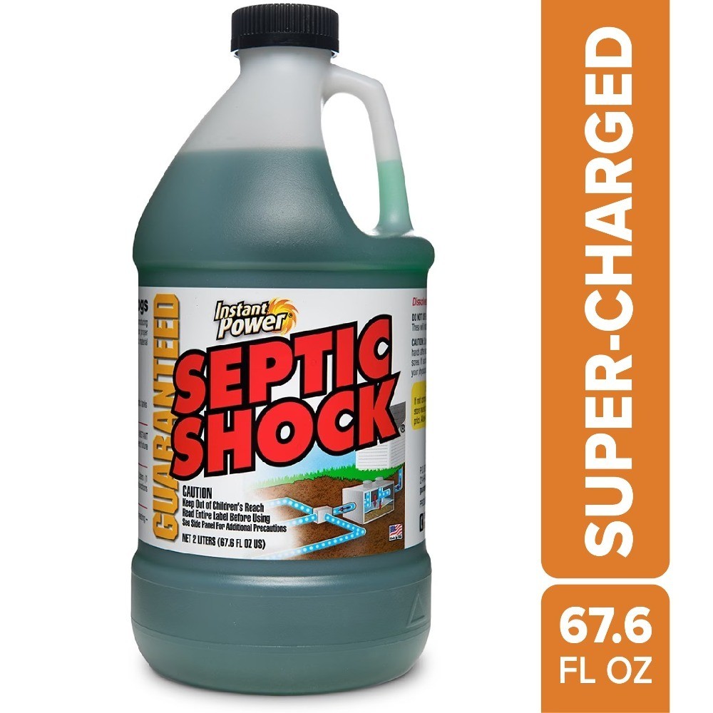 Septic Shock Treatment for Clogged Septic System Drain Cleaner 67.6 fl oz 2
