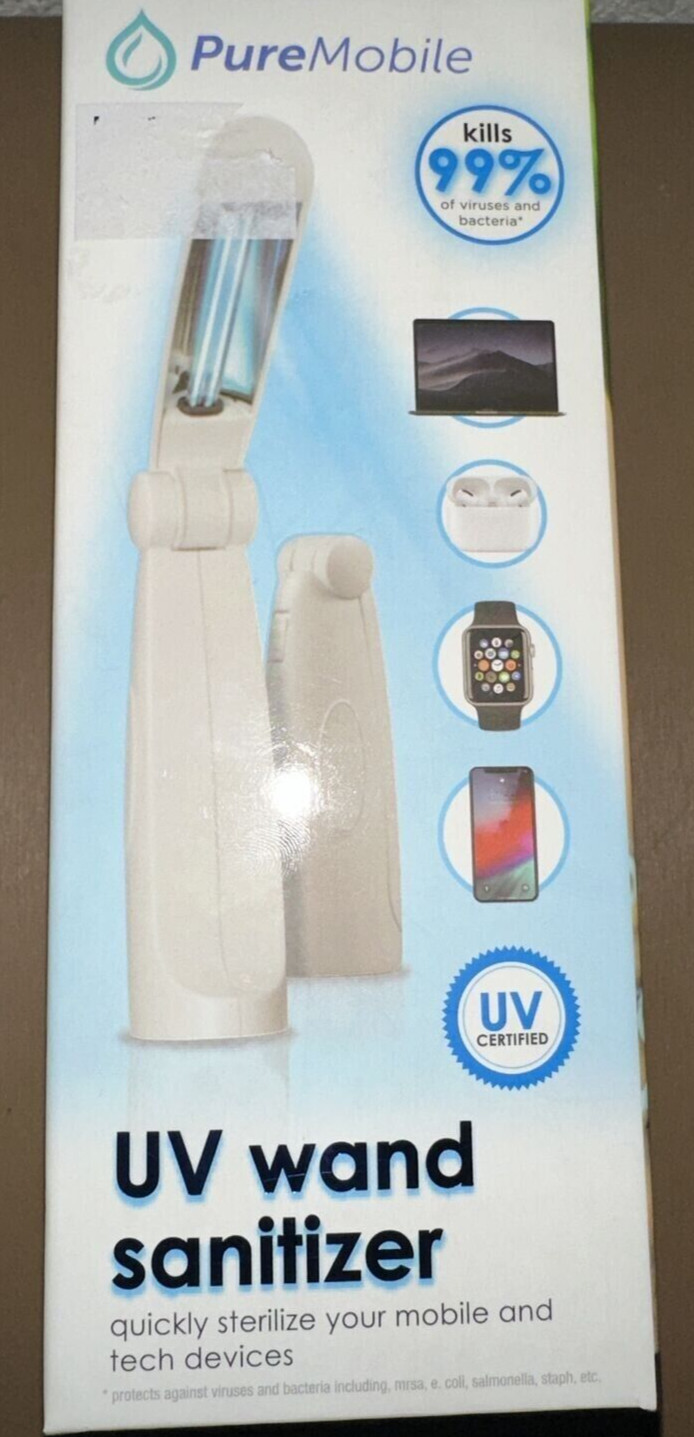 puremobile wand sanitizer Brand New-Free Fast Shipping