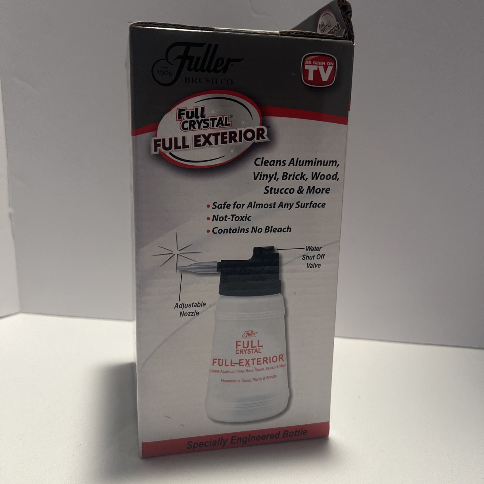 Fuller Brush FBFCEX-6 Exterior Cleaner – 4 oz Cleans Aluminum Vinyl Brick Wood