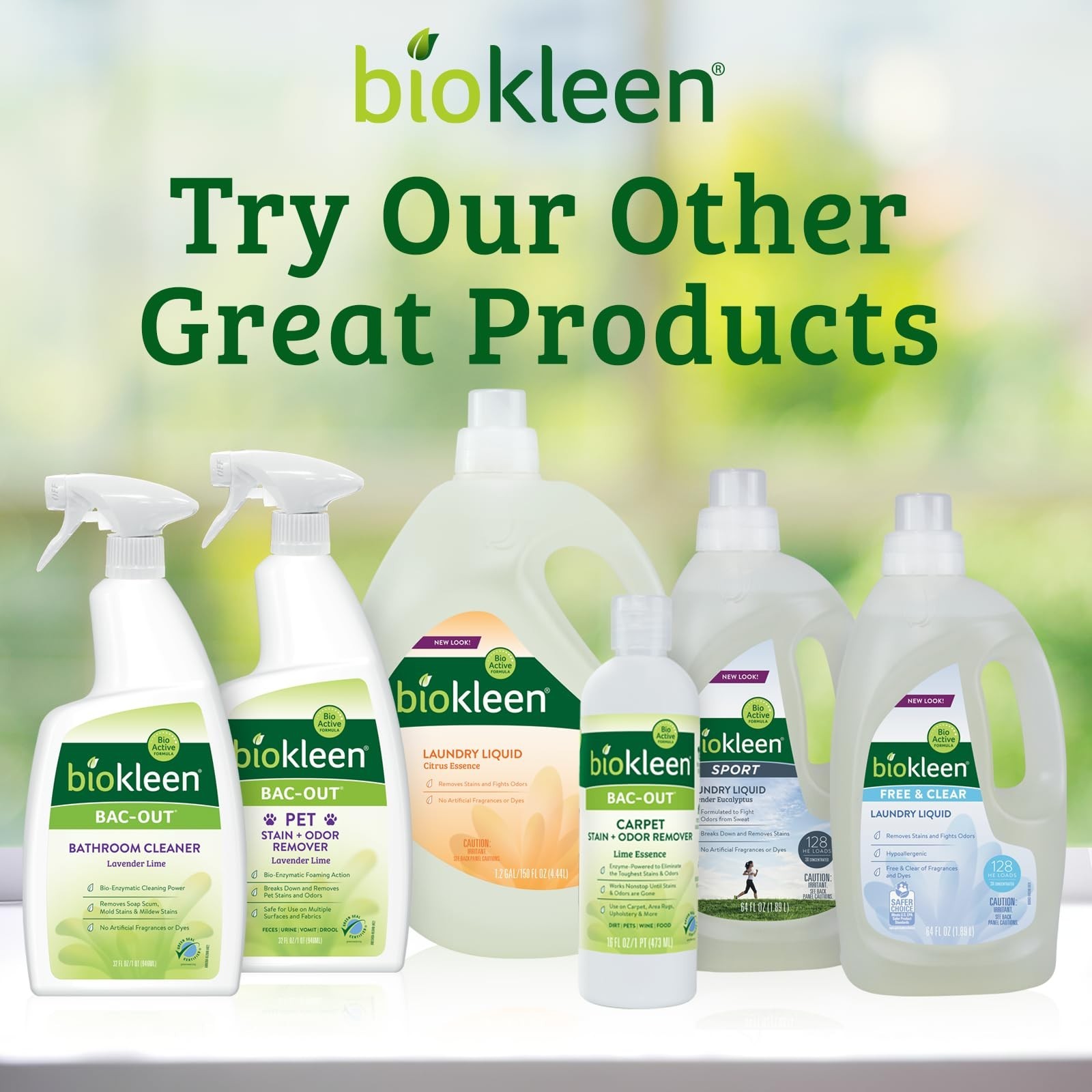 Natural Enzyme Bathroom Cleaner 2 Pack – Eco-Friendly, Plant-Based, No Fragrance