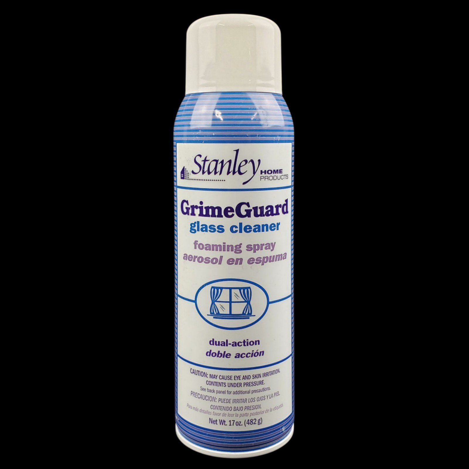 17 oz Stanley Foam Spray Glass Cleaner Grime Guard Dual Action Cleaning Spray