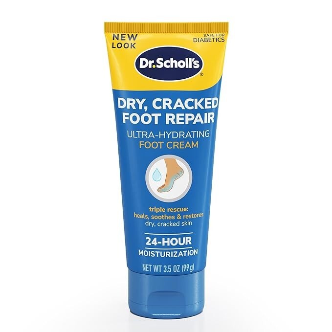 Dr. Scholl’s Dry, Cracked Foot Repair Ultra Hydrating Foot Cream, 3.5 oz