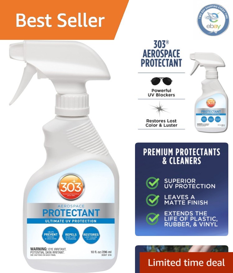 Ultimate UV Protectant Spray 10 Fl. Oz – Restores Surfaces to Pristine Condition