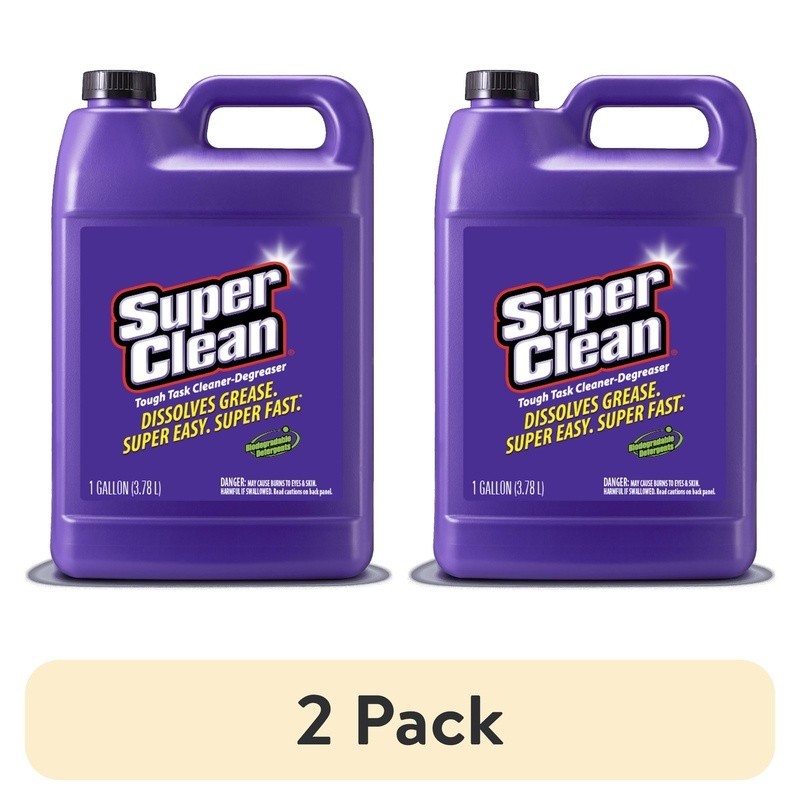 Industrial Strength Biodegradable Cleaner Degreaser Home Automotive Use 128oz