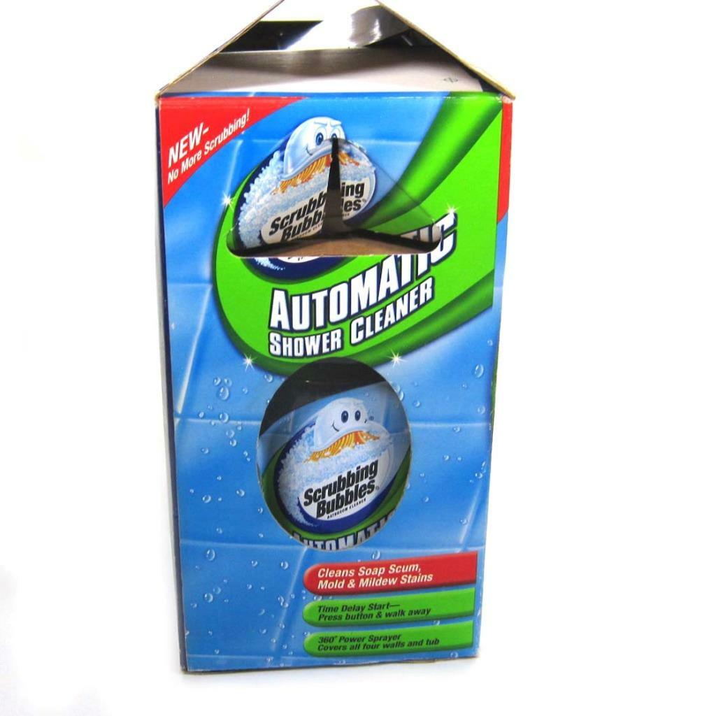 Scrubbing Bubbles Automatic Shower Cleaner With 2 Bottles Fresh Scent Open Box