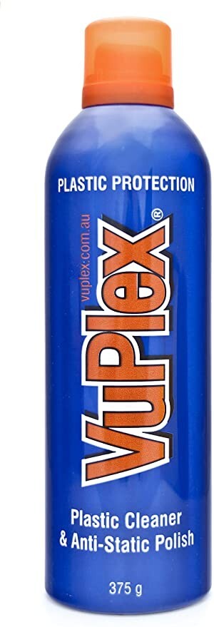 VuPlex Plastic Cleaner & Anti Static Polish 13.2oz LARGE CAN – Ships From USA
