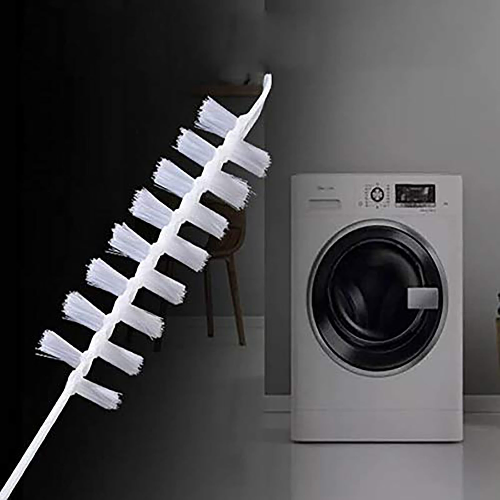 Rolling Washing Machine Cleaning Brush Long Flexible Cleaning Brush Durable N…