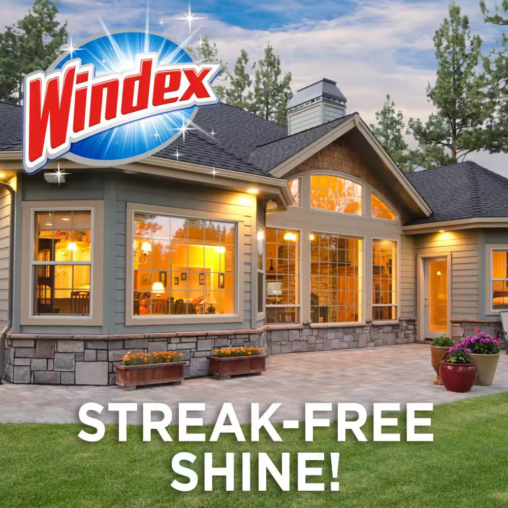 Windex 128 Fl. Oz. Outdoor Glass Cleaner Refill
