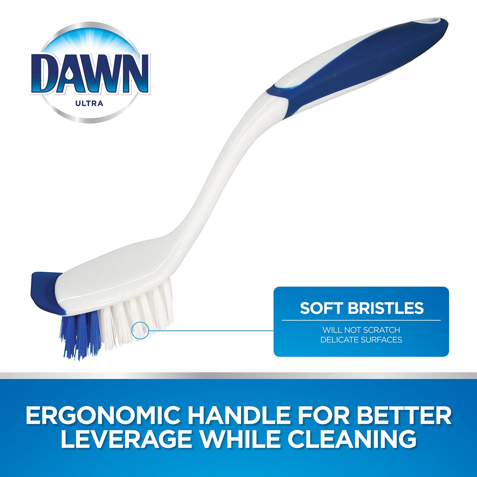 Dish Brush With Square Head