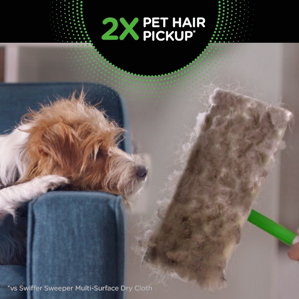 Heavy Duty Pet Hair Remover Refills 32 Count Odor Control for Lint Rollers