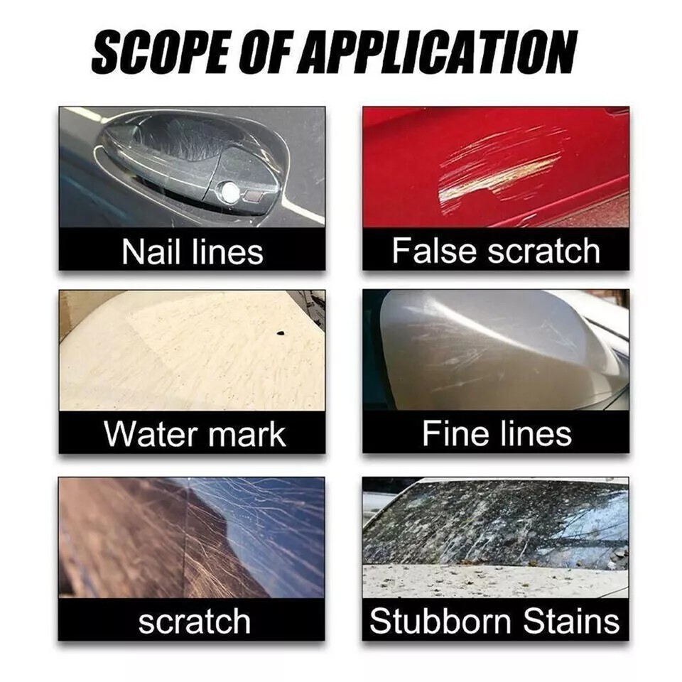 6PCS 2024 High-tech Nano Sparkle Cloth Car Scratch Repair Nano Cloth Rag for Car