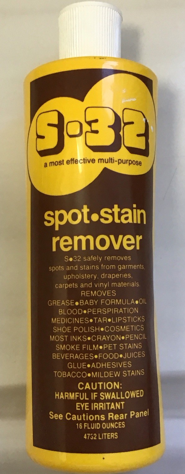 S-32 Spot Stain Remover 16 Ounce Bottle