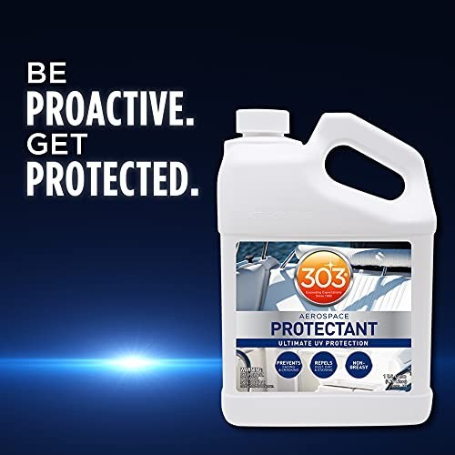 Marine Protectant Spray UV Protection, Dust & Dirt Repellent, Matte Finish 1 Gal