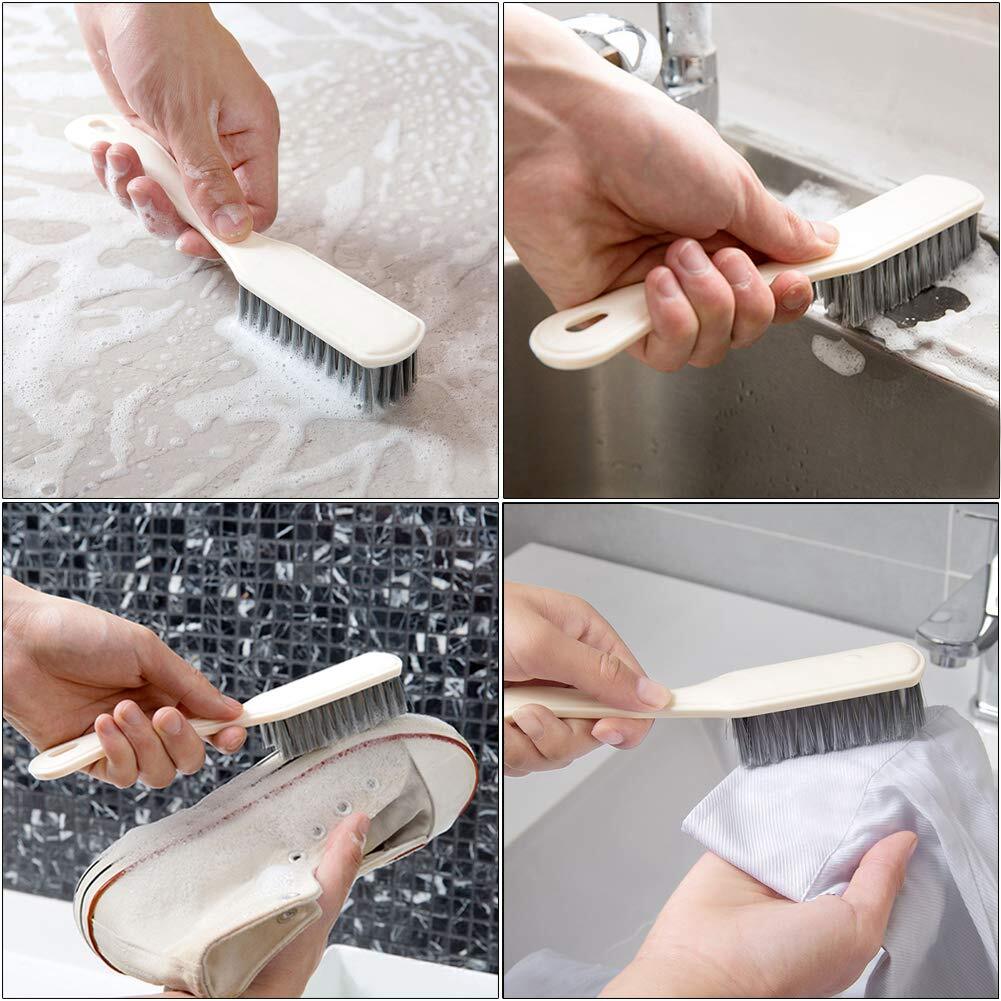 4pcs Multipurpose Cleaning Brush Setkitchen Cleaning Brushesincludes Grips Dish
