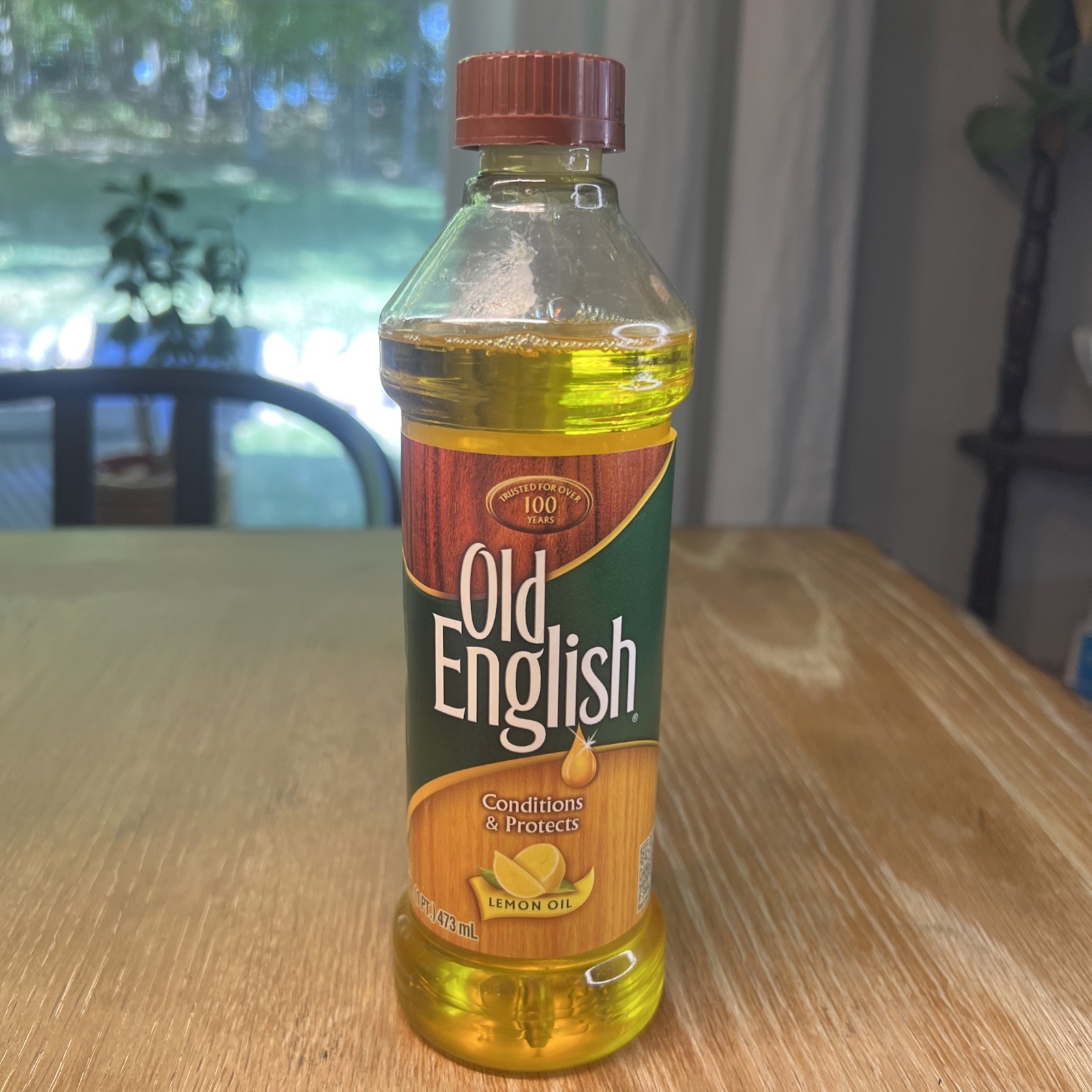 Vintage Old English Lemon Oil Furniture Polish 16 fl oz ~ 95% Full- 2004