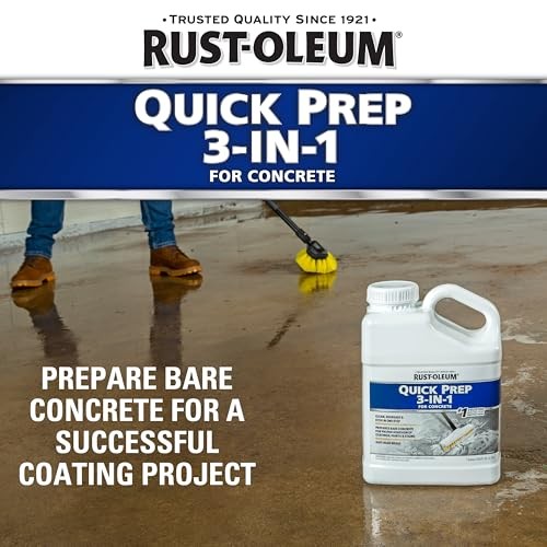 Quick Prep 3-in-1 Cleaner Degreaser and Etch, Gallon 128 Fl Oz (Pack of 1)