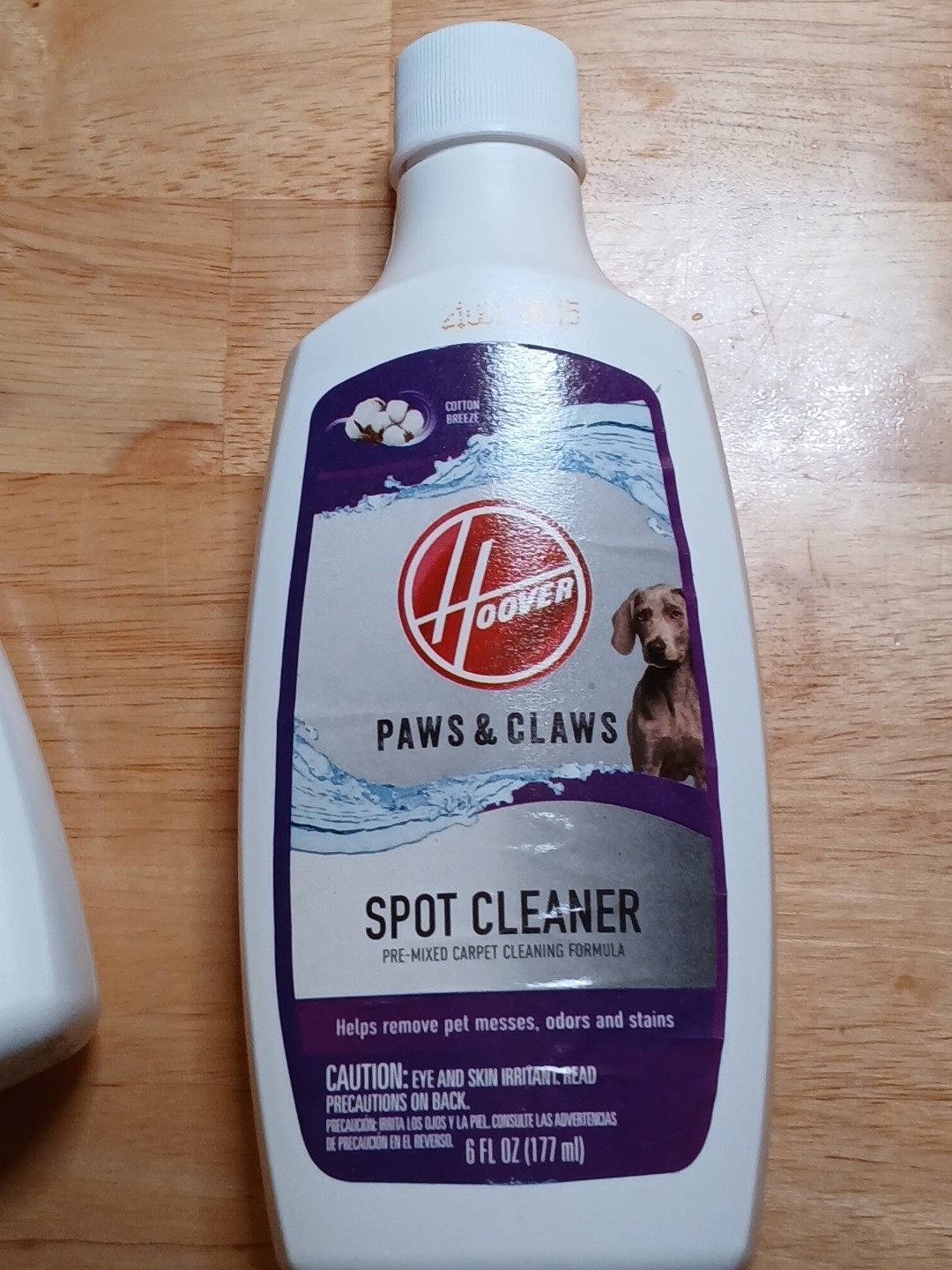 6 Hoover Paws & Claws Pet Spot Cleaner Carpet Formula 6oz Bottles Lot Sealed